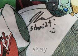 Sword Art Online Dub Cast Signed Wallscroll Cherami Leigh Erica Mendez Asuna