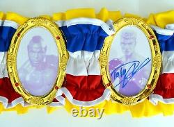Sylvester Stallone & Cast Autographed ROCKY BALBOA Championship Belt ASI Proof
