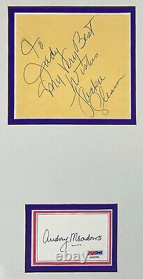 THE HONEYMOONERS Autographed Signed CAST PHOTO FRAMED Jackie Gleason JSA LOA