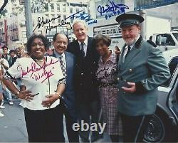 THE JEFFERSONS CAST Signed Autograph 8x10 Photo Hemsely, Sanford, Plus 3 JSA LOA