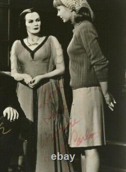 THE MUNSTERS 1960s TV Series RARE SIGNED CAST PHOTO 4 AUTOGRAPH Signatures