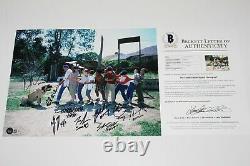 THE SANDLOT CAST SIGNED 11x14 MOVIE PHOTO BECKETT COA MIKE VITAR BENNY THE JET