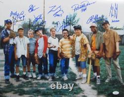 THE SANDLOT Movie Cast Signed 16x20 Photo Framed 8 Autograph Smalls Ham JSA COA