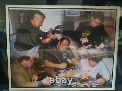 THE SOPRANOS Cast Signed/Framed Poster (COA & Photo Incl.)PRICE DROP