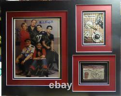 THE SOPRANOS RARE CAST PHOTO SIGNED BY 6 AUTOGRAPHED & PROP LICENSE WithCOA