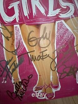 TINA FEY SIGNED Mean Girls Broadway Double LP Pink Vinyl