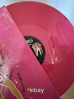 TINA FEY SIGNED Mean Girls Broadway Double LP Pink Vinyl