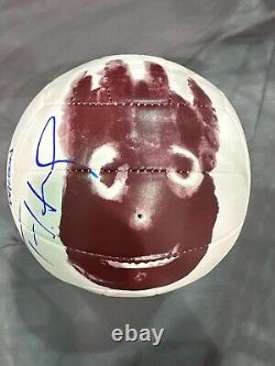 TOM HANKS SIGNED Cast Away Wilson Volleyball JSA holo and coa fed ex