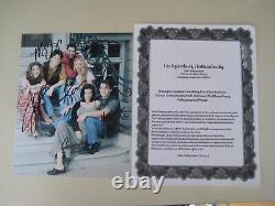 TV Friends Signed Autographed 8x10 Photo Full Cast Aniston Cox Kudrow Perry