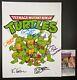 Teenage Mutant Ninja Turtles Cast Signed X5 11x14 Photo C Eastman Tmnt Jsa Coa