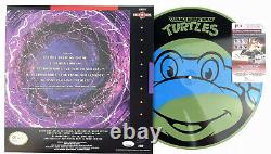 Teenage Mutant Ninja Turtles Cast signed Vinyl Record TMNT Original Voices JSA