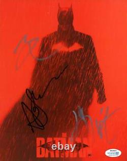 The Batman Cast Autographed 8x10 Photo Andy Serkis Signed ACOA