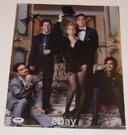 The Big Bang Theory Cast Signed 11x14 Photo x5 Jim Parsons Kaley Cuoco PSA COA