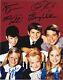 The Brady Bunch' 8x10 Cast Photo Signed Kids Autographed Group Jsa Coa