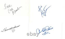 The Brady Bunch signed cast! Rare set