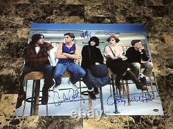 The Breakfast Club Rare Cast Signed Autographed 16x20 Movie Photo Poster COA