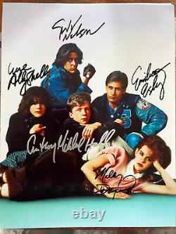 The Breakfast Club cast signed photo with COA