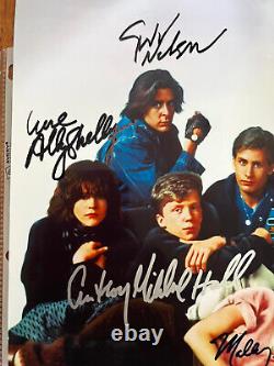 The Breakfast Club cast signed photo with COA