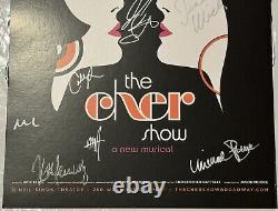 The Cher Show Broadway Musical Signed Poster Window Card Original Cast