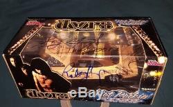 The Doors signed Morrison Hotel die cast car 1/24 in person proof signed by 3