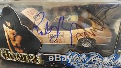 The Doors signed Morrison Hotel die cast car 1/24 in person proof signed by 3