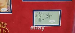 The Dukes of Hazzard Cast Signed Autographed Framed Photo Collage Bach Wopat JSA