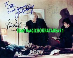 The Exorcist Cast signed photo Horror Jason Miller Max Von Sydow Linda Blair