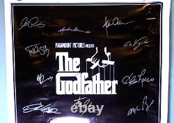 The Godfather (10) Cast Signatures Autographed Signed Poster Awesome