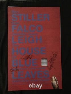 The House of Blue Leaves Ben Stiller Revival Cast Signed Window Card/Poster