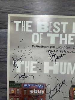The Humans @ The Hayes Theatre, Cast Signed, Broadway Play Window Card/poster