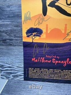 The Kite Runner, Cast Signed Broadway Window Card