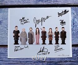 The Last Kingdom Cast Signed Photo COA Alexander Dreymon, Arnas Ferdarvacicius