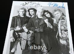 The Lost Boys Cast X4 Original Hand Signed Autograph #325 Photo Photograph