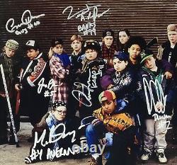 The Mighty Ducks (6) Cast Signed Framed 11x14 Photo BAS ITP