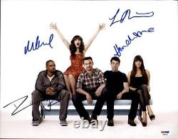 The New Girl cast authentic signed 10x15 photo With PSA Certificate 2616P1