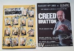 The Office cast SIGNED Convention Program JSA LOA Craig Angela + Creed 8.5x11