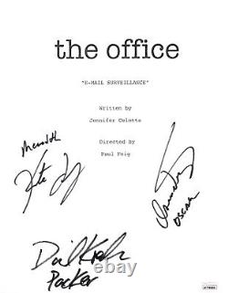 The Office cast autographed signed inscribed TV Script JSA Meredith Oscar Packer