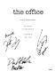 The Office Cast Autographed Signed Inscribed Tv Script Jsa Meredith Oscar Packer