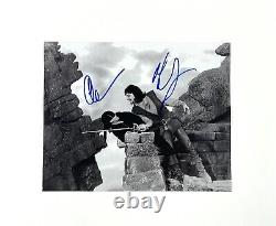 The Princess Bride Cast Signed 8x10 Photo Carey Elwes & Mandy Patinkin JSA