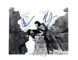 The Princess Bride Cast Signed 8x10 Photo Carey Elwes & Mandy Patinkin JSA