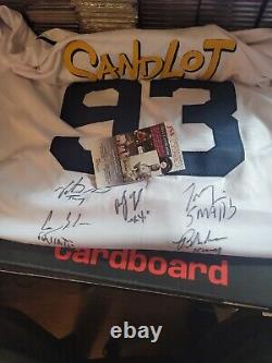 The Sandlot 5 Cast Members Signed Autographed Jersey FSG Authenticated