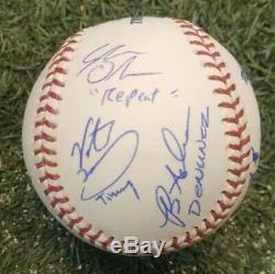 The Sandlot Autographed Official MLB Baseball Signed by 10 Cast Members JSA COA