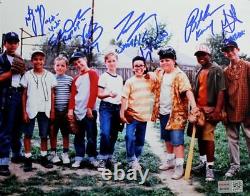 The Sandlot Cast Autographed 8x10 Photo 7 Signatures, Leopardi & More TRISTAR