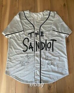 The Sandlot Cast Signed Autographed Jersey COA Beckett #P17630