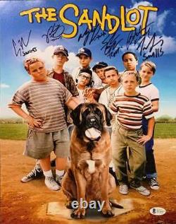 The Sandlot Cast Signed Vertical Movie Poster 16x20 Photo