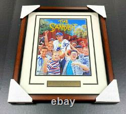 The Sandlot Movie 11x14 Framed Photo Autographed Signed By 6 Cast Members Bas