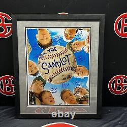 The Sandlot Movie Cast Framed Autographed 16x20 Poster Beckett BAS Signed