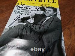 The Sign in Sidney Brustein's Window Cast signed Play Bill with 7 signatures