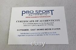 The Sopranos 2nd Season Cast Signed Movie / TV Poster 34.25 X 24 With COA