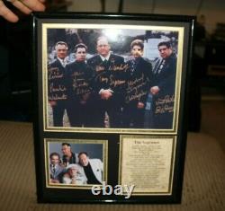 The Sopranos 5 Signatures Cast Autographed 2 Photo Collage READ